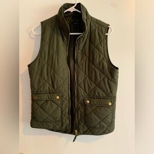 Quinn by Free People Movement Green Puffer Vest Zip up M